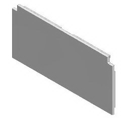 1 VE Endkappe Aluminium für 2-läufige Deckenschienen