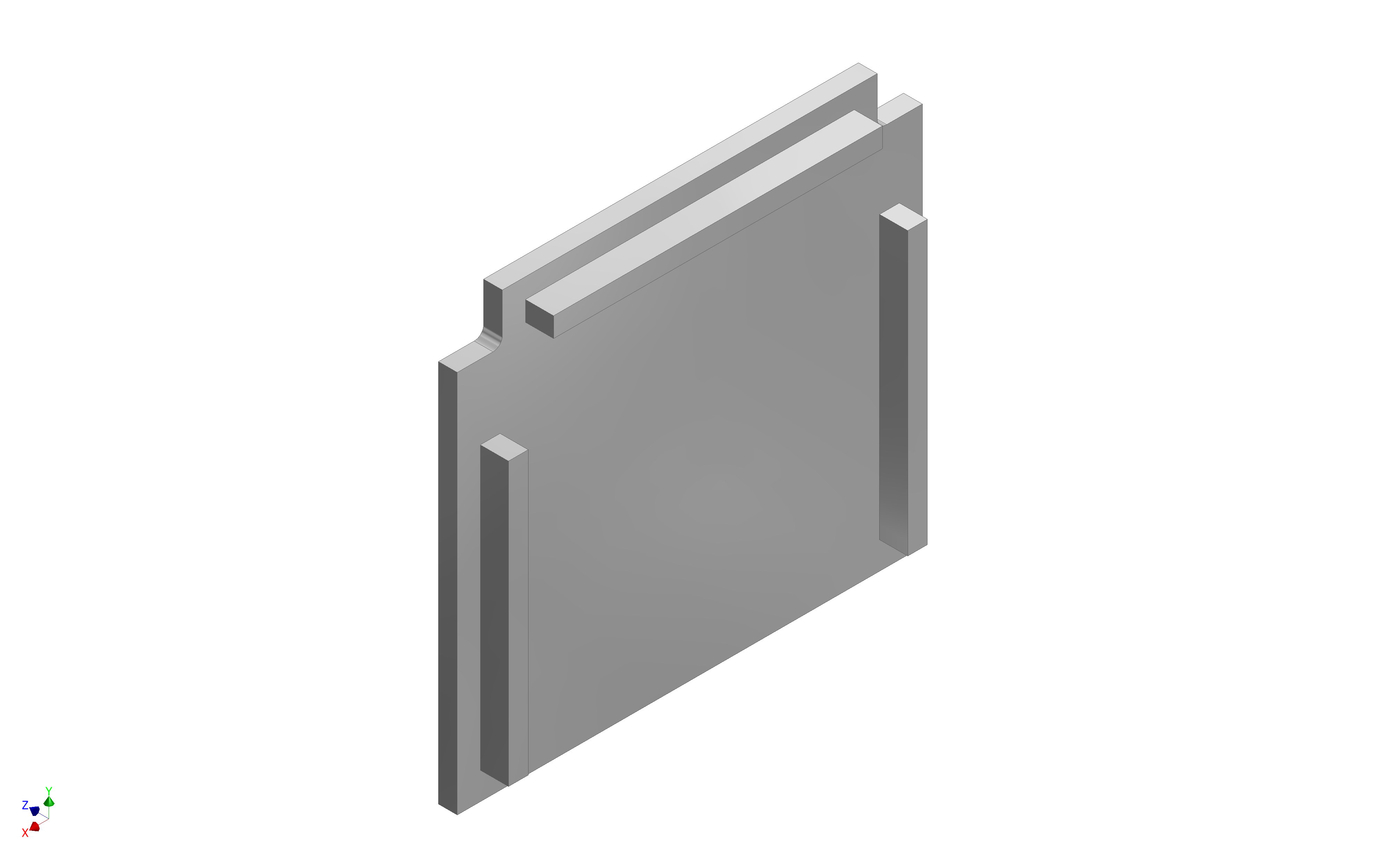 1 VE Endkappe Aluminium für 1-läufige Deckenschienen